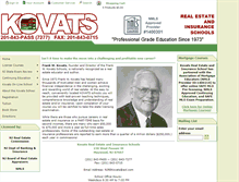 Tablet Screenshot of kovatsschool.com